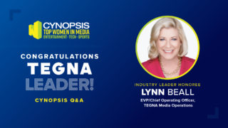 Cynopsis Q&A: TEGNA’s Lynn Beall Reflects on Her Dream Job at TEGNA image