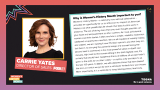 Celebrating Women’s History Month with Carrie Yates, Director of Sales at Fox54 image