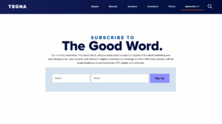 The Good Word: Subscribe to TEGNA’s New Marketing Newsletter image