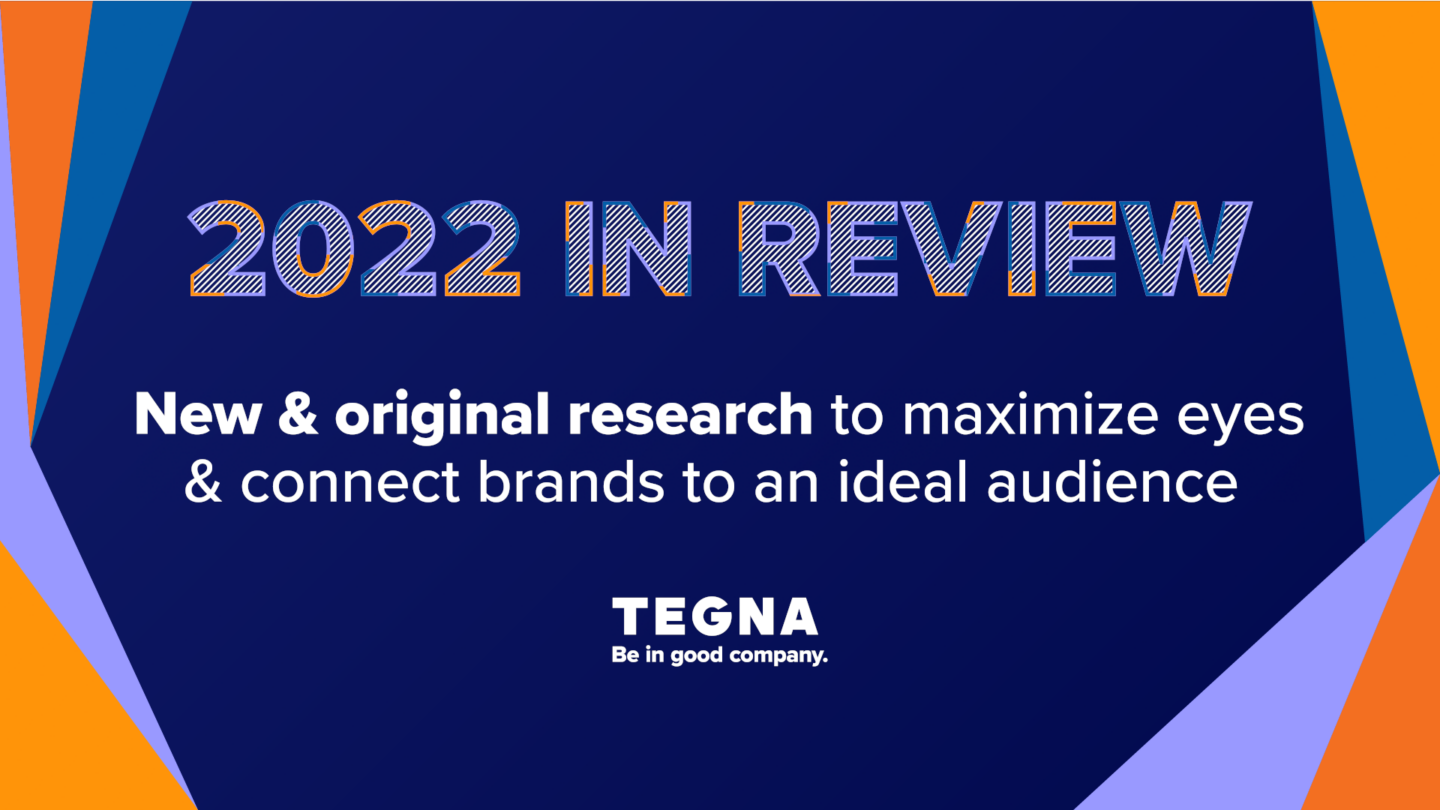 2022 in Review: New & Original Research to Maximize Eyes & Connect Brands to Ideal Audiences image