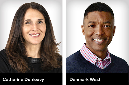 Catherine Dunleavy and Denmark West